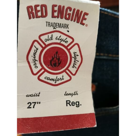 Red Engine Vintage Y2K  Blue Denim Bootcut Jeans NWT  27 - Picture 16 of 16